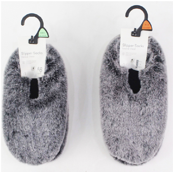 Slippers and socks