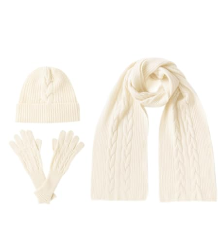 Three-piece warm clothing set
