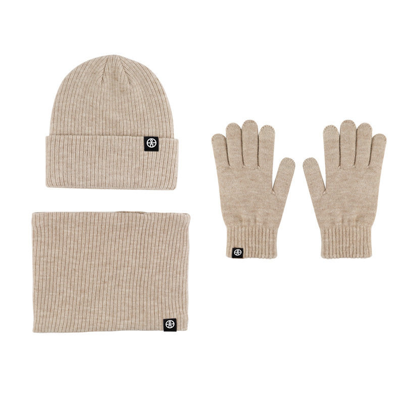 Three-piece warm clothing set