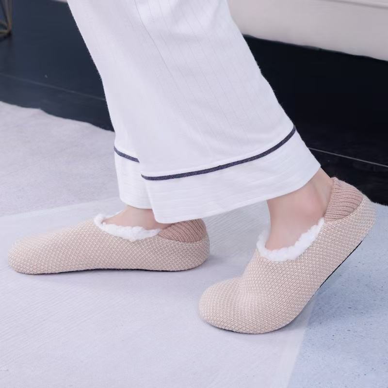 Home-based soft-soled shoes